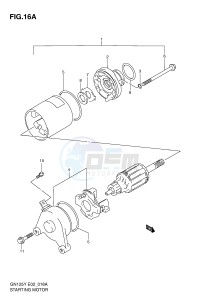 GN125 (E2) drawing STARTING MOTOR (MODEL K1)