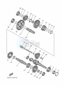 YXF850ES YX85FPSN (BARH) drawing TRANSMISSION