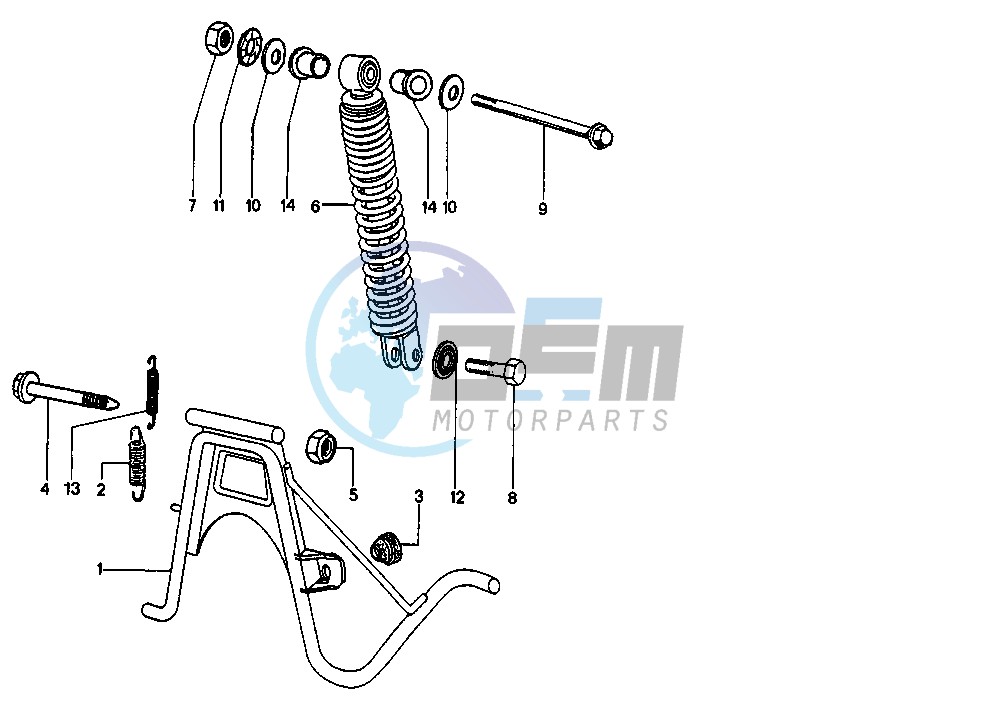 REAR SHOCK ABSORBER