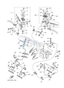 XP500A T-MAX 530 (59CE) drawing FRONT MASTER CYLINDER