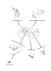 YB125 (2CS5) drawing ELECTRICAL 2