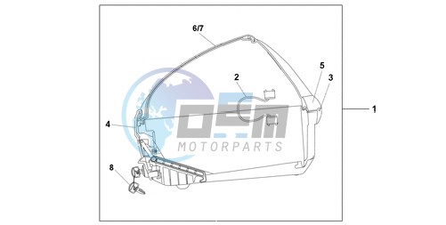 NEW 45L TOPBOX SHASTA WHITE