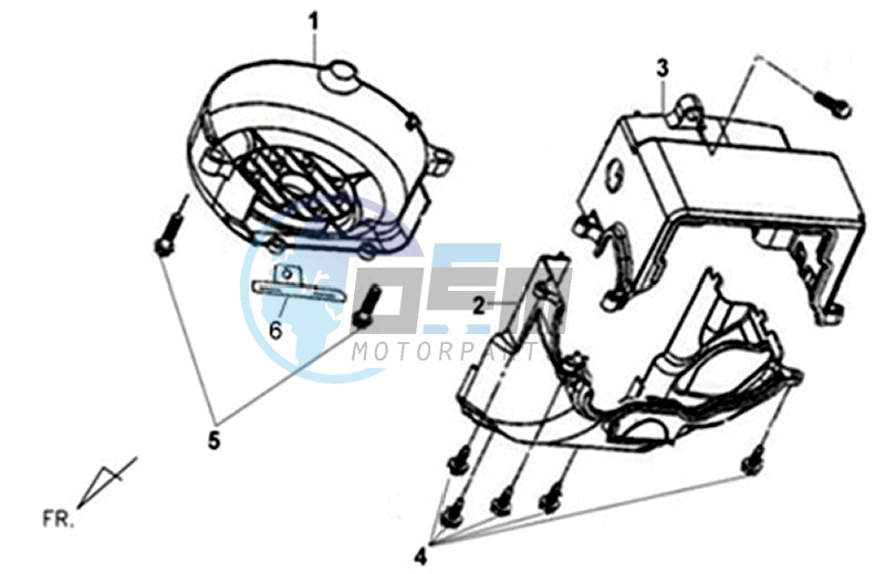 FLYWHEEL COVER