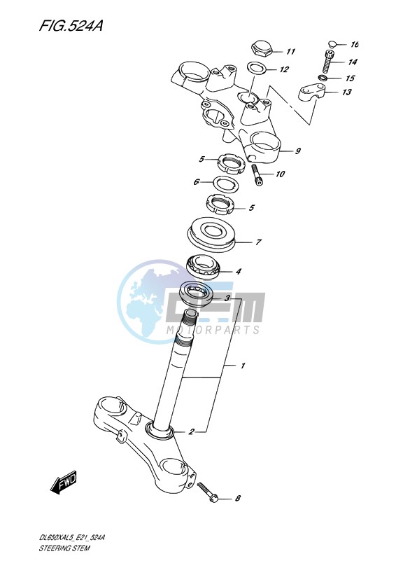 STEERING STEM