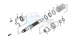 ST1100A drawing PRIMARY SHAFT