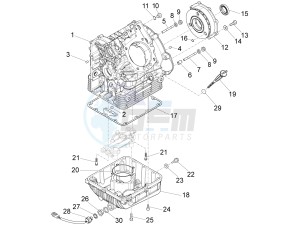 MGX 21 FLYING FORTRESS 1380 EMEA drawing Crankcases I