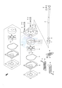 DF 40A drawing Water Pump