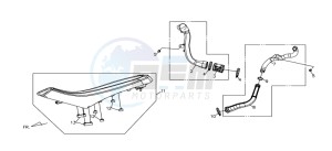 QUAD LANDER 300S drawing BUDDYSEAT