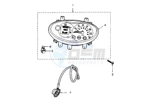 LOOXOR 125-150 - 125 cc drawing DASHBOARD UNIT