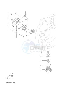 YP250R X-MAX 250 (2DL5 2DL5 2DL5 2DL5) drawing OIL PUMP