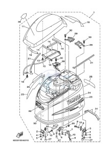 Z300A drawing TOP-COWLING