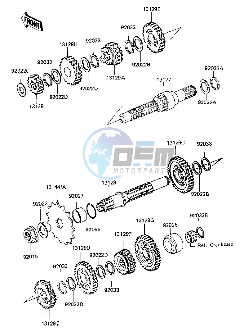 TRANSMISSION -- 84-85 C2_C3- -