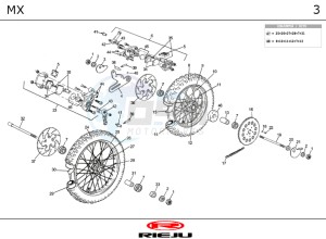 MX-F-D-RED 50 drawing WHEEL - BRAKES