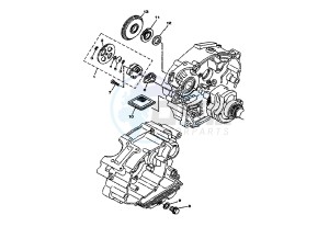 XT R 125 drawing OIL PUMP