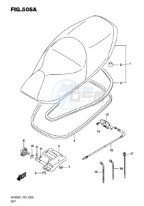 UH200 ABS BURGMAN EU drawing SEAT