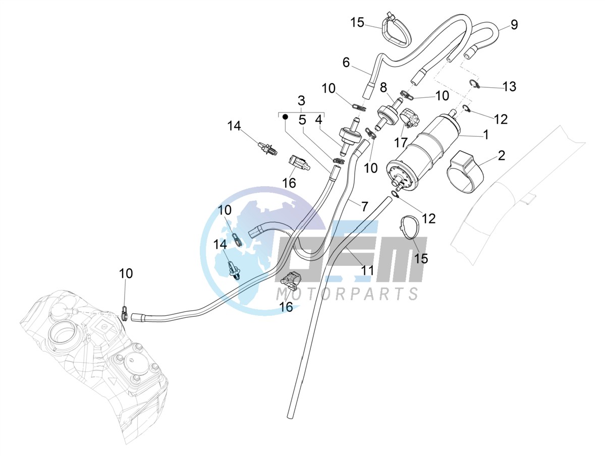 Anti-percolation system