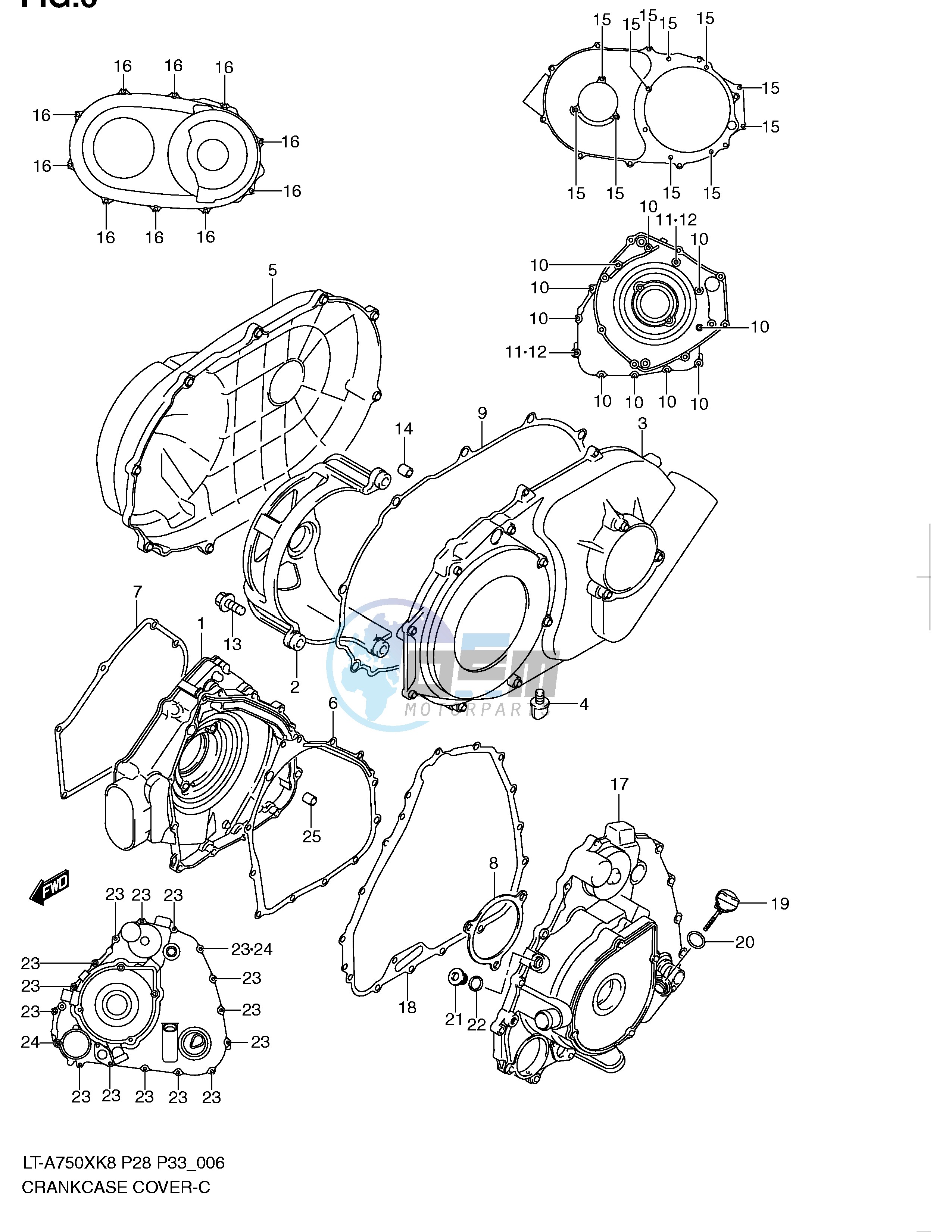 CRANKCASE COVER