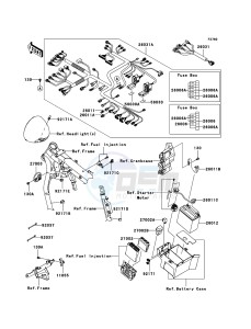 VN1700 CLASSIC VN1700E9F GB XX (EU ME A(FRICA) drawing Chassis Electrical Equipment