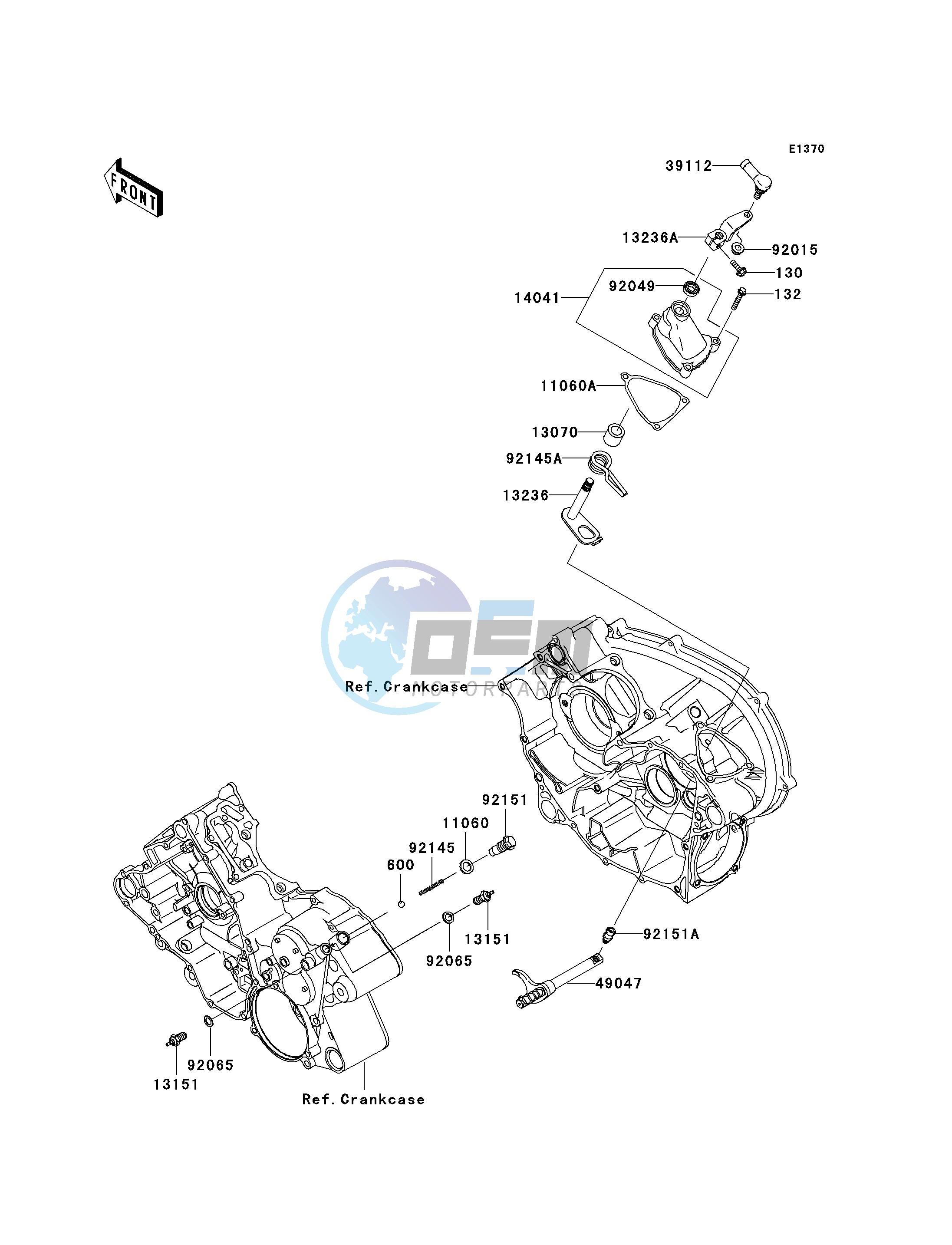 GEAR CHANGE MECHANISM