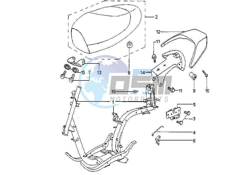 FRAME-SADDLE VERSION LS