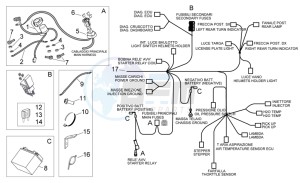 Scarabeo 400-492-500 Light drawing Electrical system II