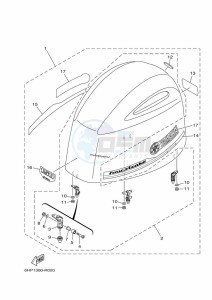 F150GETL drawing FAIRING-UPPER