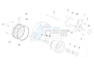 CAPONORD 1200 RALLY E3 ABS (NAFTA) drawing Clutch cover