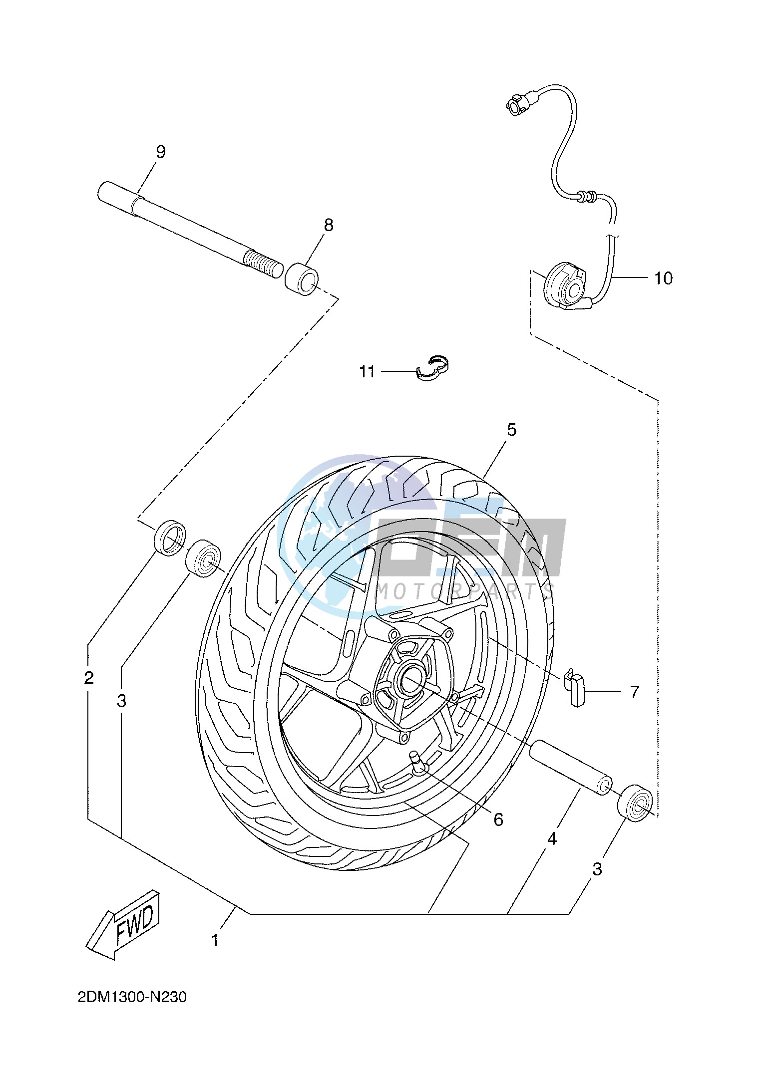 FRONT WHEEL