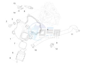 GTS 300 SUPER 4T 4V IE ABS E4 (EMEA) drawing Cylinder head cover