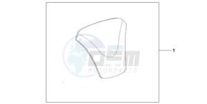 NT700VAA Europe Direct - (ED / ABS) drawing TANK PAD