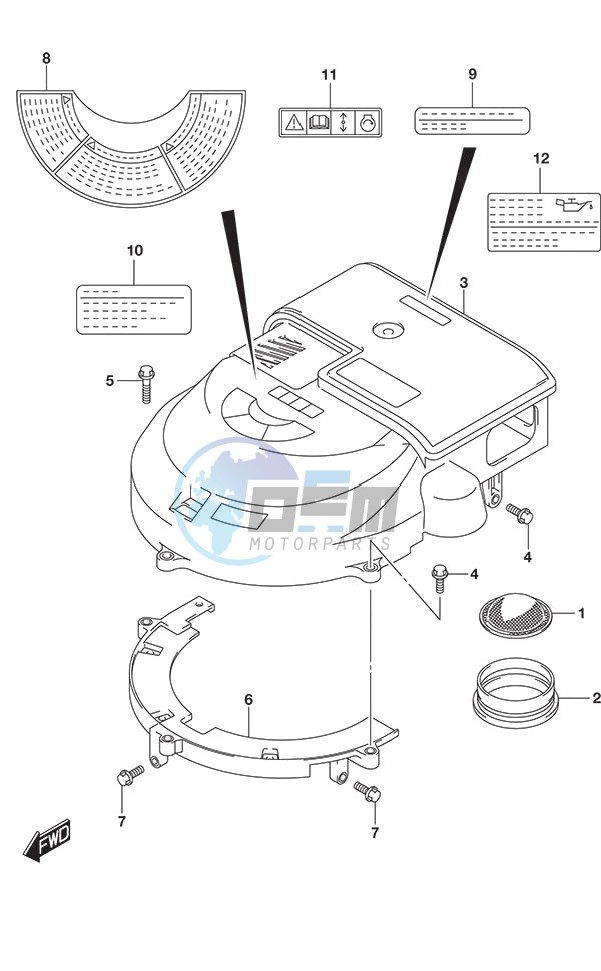 Silencer/Ring Gear Cover