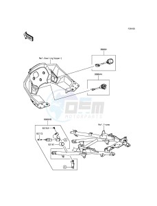 VERSYS 1000 KLZ1000BGF FR GB XX (EU ME A(FRICA) drawing Accessory(Helmet Lock etc.)