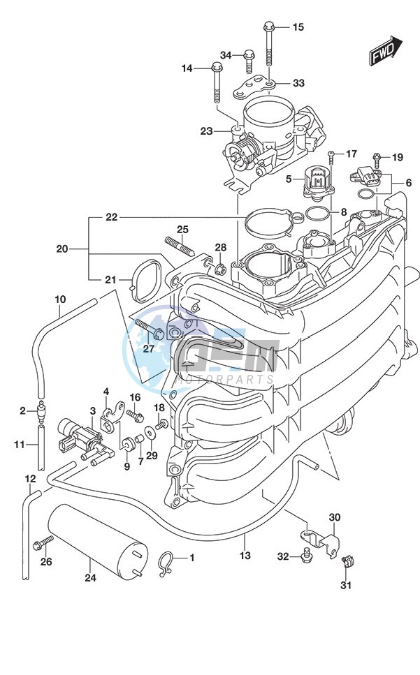 Intake Manifold/Throttle Body