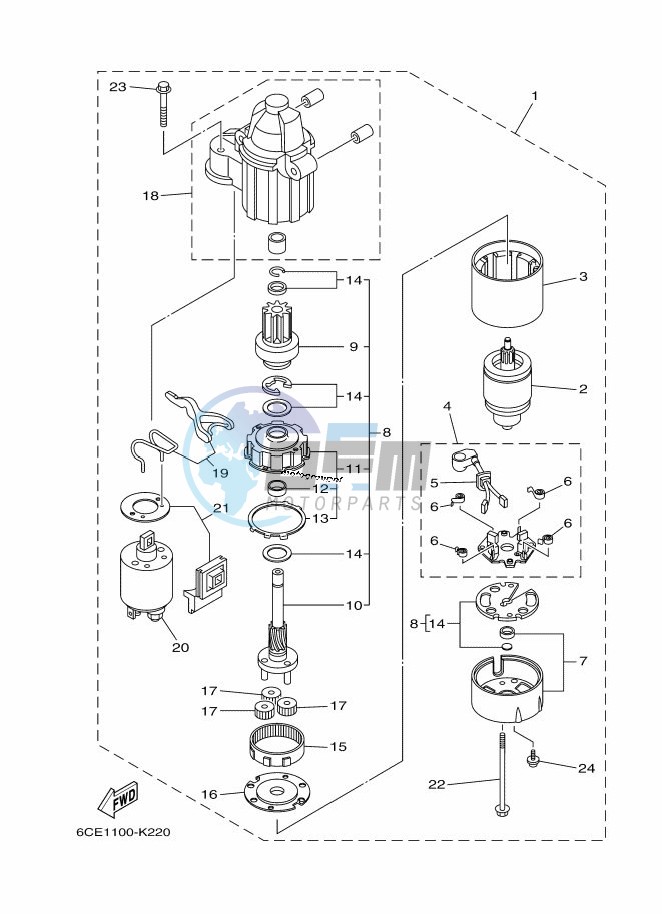 STARTER-MOTOR