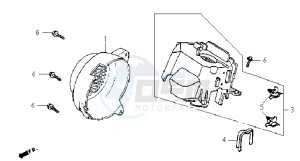 JET 50 KH ENGINE drawing AIRBOX