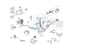 GPR REPLICA PESEK - 50 CC EU2 drawing ELECTRICAL DEVICES