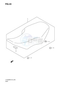 LT-Z400 (E19) drawing SEAT