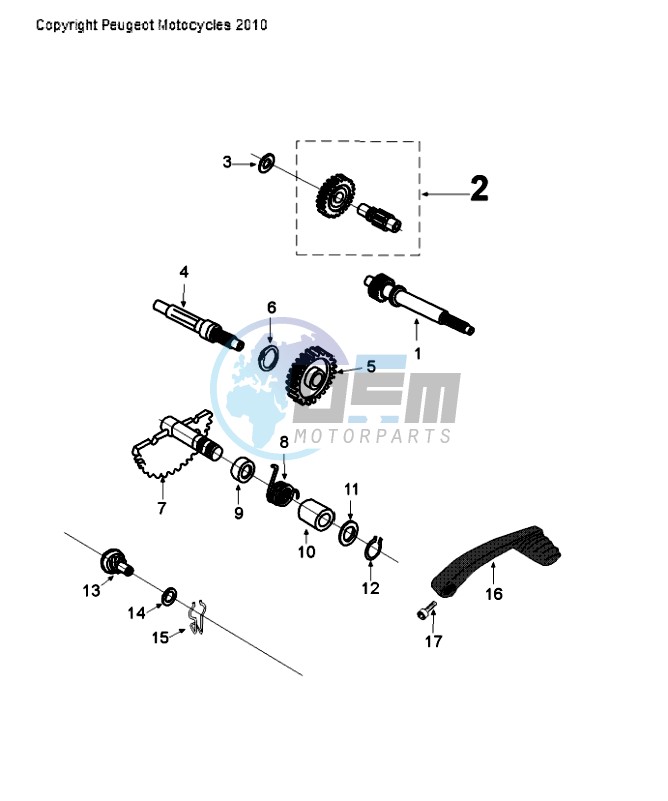 DRIVE SHAFTS / KICKSTARTER