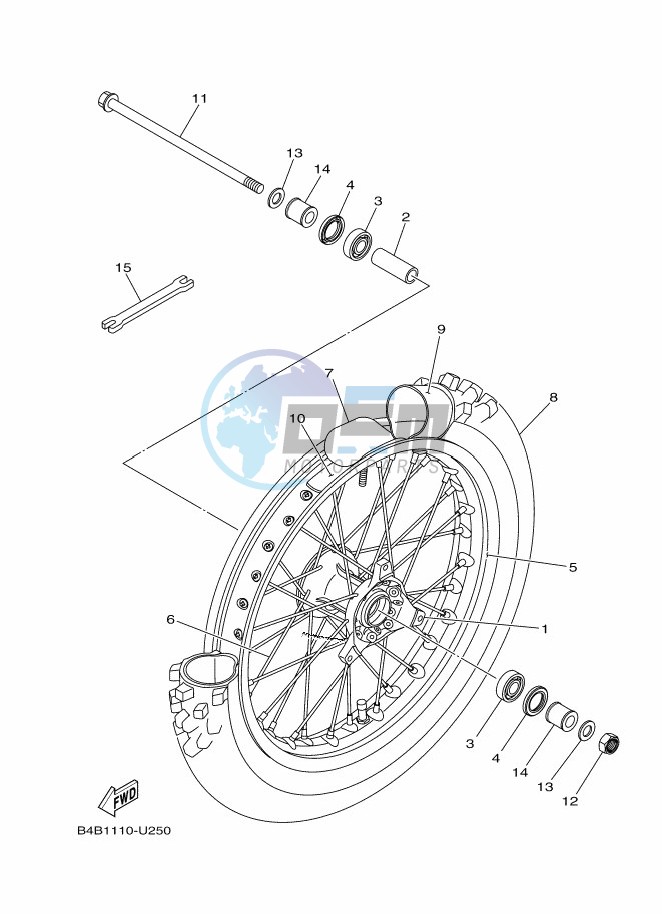 FRONT WHEEL