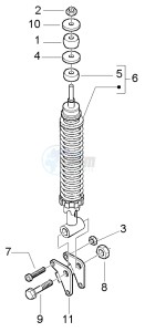 Liberty 125 Leader RST ptt(F) France drawing Rear Damper