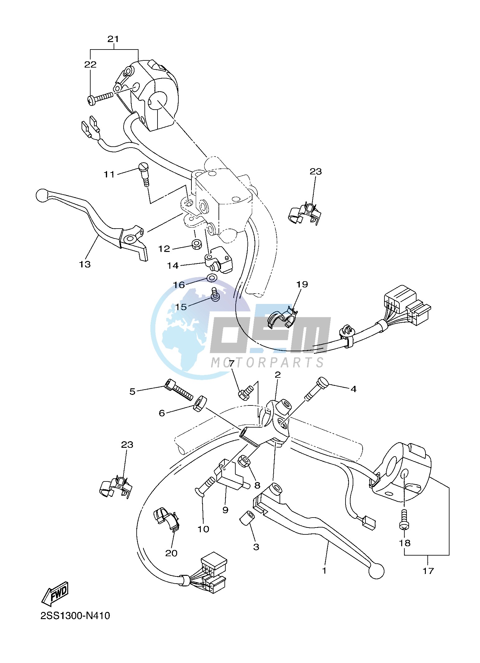 HANDLE SWITCH & LEVER