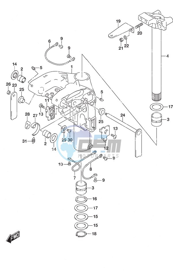 Swivel Bracket High Thrust