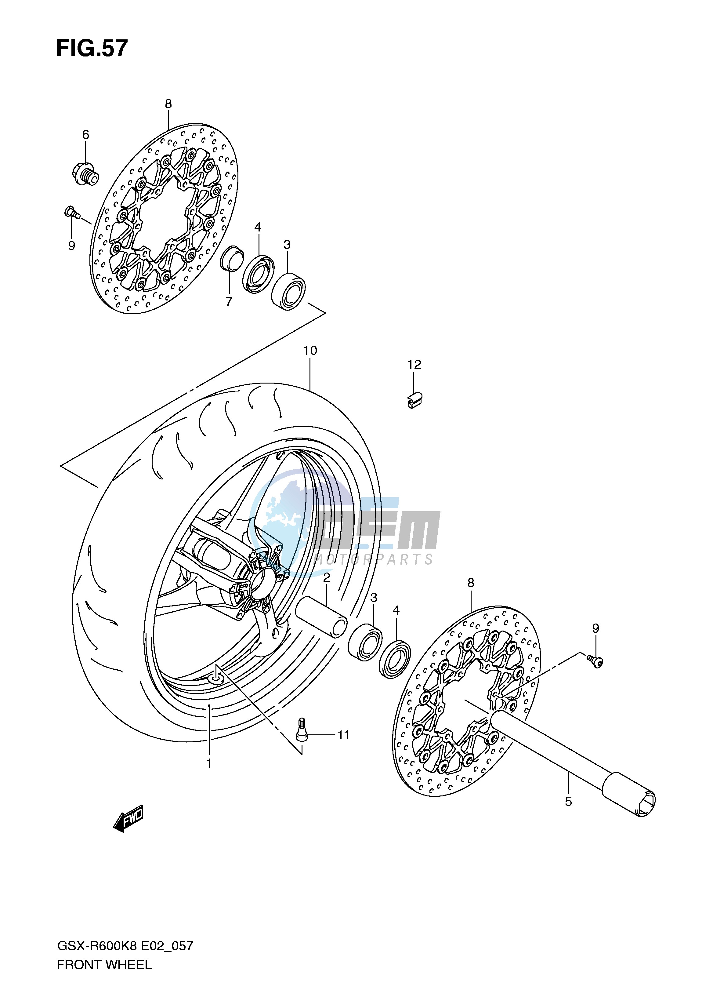 FRONT WHEEL