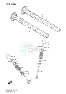 GSX-S1000 EU drawing CAMSHAFT-VALVE