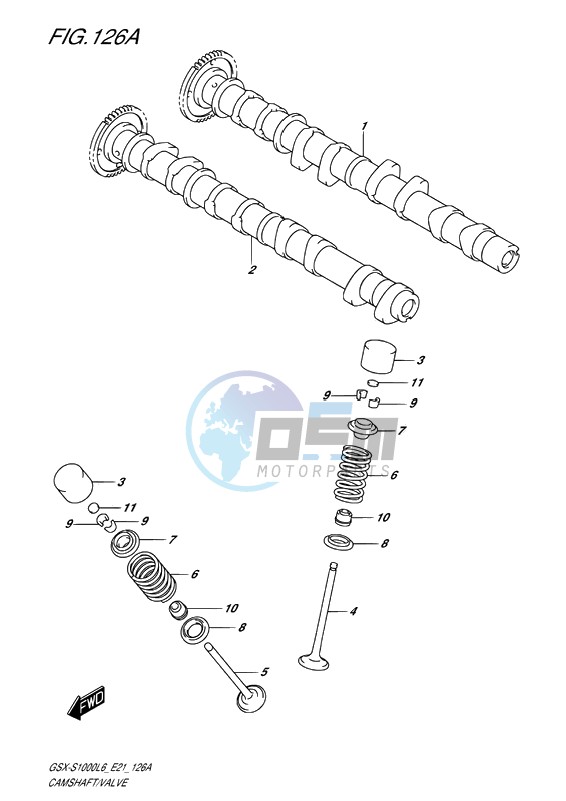 CAMSHAFT-VALVE