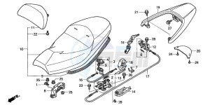 NSS250A JAZZ drawing SEAT