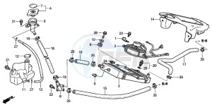 SES125 drawing RADIATOR