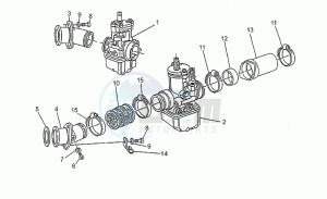 Nevada 750 Club Club drawing Supply (carburettor)