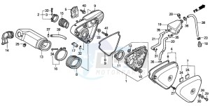 VT600C drawing AIR CLEANER (2)