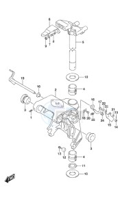 DF 30A drawing Swivel Bracket Remote Control